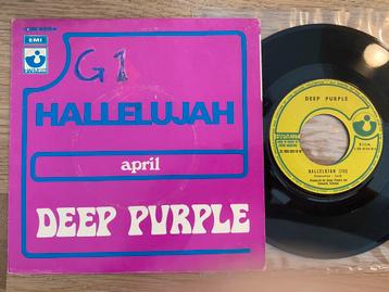 Deep Purple – Hallelujah / April Part 1 1969 Belgie Harvest beschikbaar voor biedingen