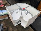 Hoek pannen carrousel voor keuken, Ophalen, Minder dan 50 cm, Gebruikt, Wit