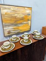 Vintage koffieservies 18-delig Colditz - West Germany 1970s, Antiek en Kunst, Ophalen of Verzenden