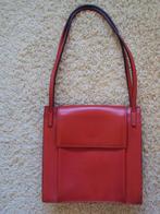Frederic Paris handtas schoudertas / rood, Ophalen of Verzenden, Zo goed als nieuw, Rood, Overige merken