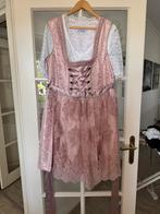 Traditioneel brocante oudroze Dirndl Maat 50, Kleding | Dames, Overige typen, Maat 46/48 (XL) of groter, Ophalen of Verzenden