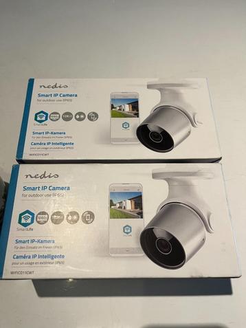 2x Nedis IP-camera voor buiten LED/12V/FULL HD 1080p IP65 beschikbaar voor biedingen