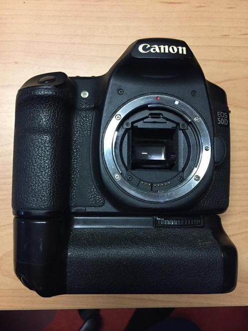 Canon EOS 50D body + accessoires (speedlite flitser, grip), Audio, Tv en Foto, Fotocamera's Digitaal, Gebruikt, Spiegelreflex