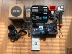 GoPro 10 Black + Max Lens Mod + Media Mod & accessoires, Audio, Tv en Foto, Videocamera's Digitaal, Ophalen of Verzenden, Zo goed als nieuw