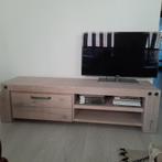 Prachtige robuuste TV kast/Dressoir, Ophalen, 150 tot 200 cm, Eikenhout, Zo goed als nieuw