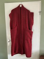 Lange Teddy Gilet Maat 42-48 Nieuw, Ophalen of Verzenden, Nieuw, Maat 42/44 (L), Rood