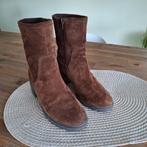 Gabor laarsjes donkerbruin suède mt 38, Ophalen of Verzenden, Zo goed als nieuw, Bruin