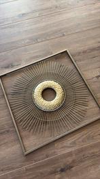 Gouden wanddecoratie, Ophalen of Verzenden, Zo goed als nieuw