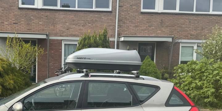 Hapro dakkoffer 300 liter, Auto diversen, Dakkoffers, Zo goed als nieuw, Ophalen of Verzenden