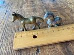 Verzameling kleine paardjes, tin, koper, hout, verzilverd, Ophalen of Verzenden, Zo goed als nieuw