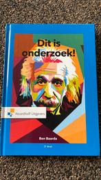 Ben Baarda - Dit is onderzoek!, Nieuw, Ben Baarda, Ophalen of Verzenden