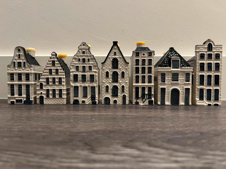 7 KLM Huisjes, €60, Verzamelen, KLM Huisjes, Gebruikt, 41 t/m 60, Ophalen of Verzenden