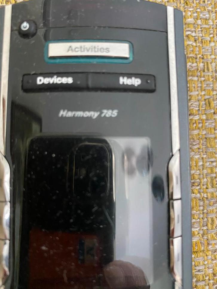 Universele Afstandsbediening - Harmony 785, Audio, Tv en Foto, Afstandsbedieningen, Gebruikt, Universeel, Dvd, Met display, Ophalen of Verzenden
