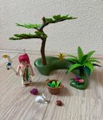 Playmobil 4676 Toverfee in het bos met konijn en egel., Ophalen of Verzenden, Zo goed als nieuw