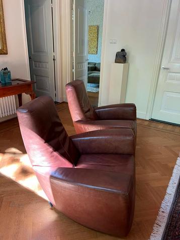 2 fauteuils Label Longa (Gerard van de Berg) beschikbaar voor biedingen