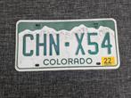 Kentekenplaat Colorado USA Nummerbord Nummerplaat License VS, Ophalen of Verzenden, Gebruikt, Auto's