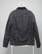 LEE STORM RIDER sherpa denim jack 1975 M donkergrijs Jas, Maat 48/50 (M), Ophalen of Verzenden, Zo goed als nieuw, H