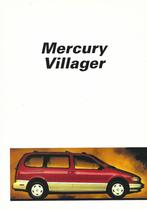 Brochure Mercury Villager 1993, Ophalen of Verzenden, Gelezen, Overige merken