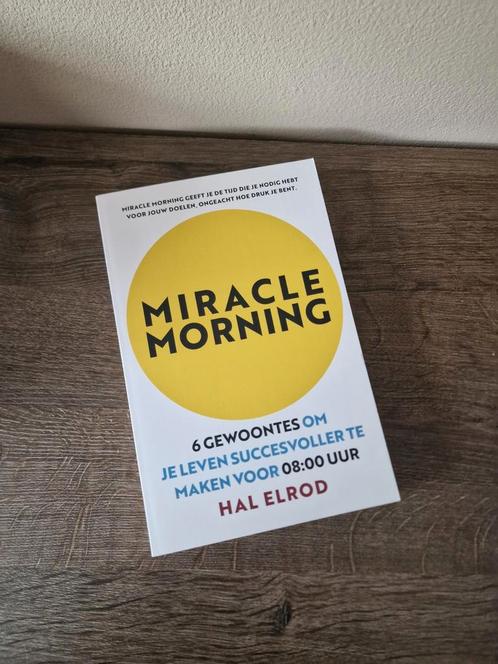 Hal Elrod - Miracle Morning, Boeken, Psychologie, Zo goed als nieuw, Ophalen of Verzenden