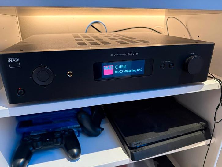 NAD C658 BluOS Streaming DAC - Topstaat!, Audio, Tv en Foto, Decoders en Harddiskrecorders, Zo goed als nieuw, Decoder, Ophalen