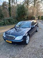 Mercedes-Benz S320 / S-klasse w220, Auto's, Mercedes-Benz, Automaat, Achterwielaandrijving, Blauw, Lichtsensor