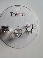 Zilverkleurige ringen, Overige materialen, Nieuw, Ophalen of Verzenden, Kleiner dan 17