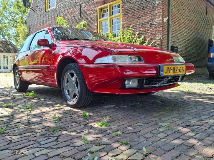Volvo 480 1.7 GT Turbo 1995  46000 km NAP nette staat, Auto's, Volvo, Particulier, Airconditioning, Boordcomputer, Centrale vergrendeling