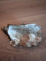 Gouden oesterschelp schaaltje, Overige materialen, Gebruikt, Schaal, Ophalen of Verzenden