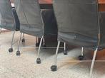 6 Montis Geraldine stoelen als NIEUW, Huis en Inrichting, Stoelen, Ophalen, Leer, Vijf, Zes of meer stoelen