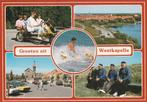 WESTKAPELLE Trapfiets Centrum Kreek Klederdracht Groeten, Verzenden, 1960 tot 1980, Ongelopen, Zeeland