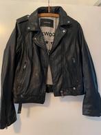 Oakwood leren jas maat L nieuw, Kleding | Dames, Zwart, Maat 42/44 (L), Nieuw, Ophalen of Verzenden