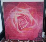 Ikea schilderij roos, Ophalen of Verzenden
