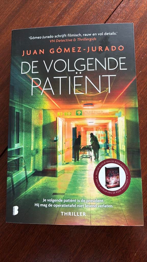 De volgende patiënt, Boeken, Ophalen of Verzenden, Zo goed als nieuw