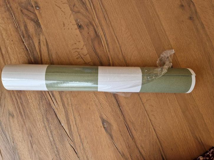 Vliesbehang Joules Streep Olijfgroen (dessin 118548), Huis en Inrichting, Stoffering | Behang, minder dan 10 m², Ophalen of Verzenden