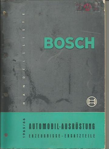 Bosch auto onderdelen 1965 - 1966 beschikbaar voor biedingen