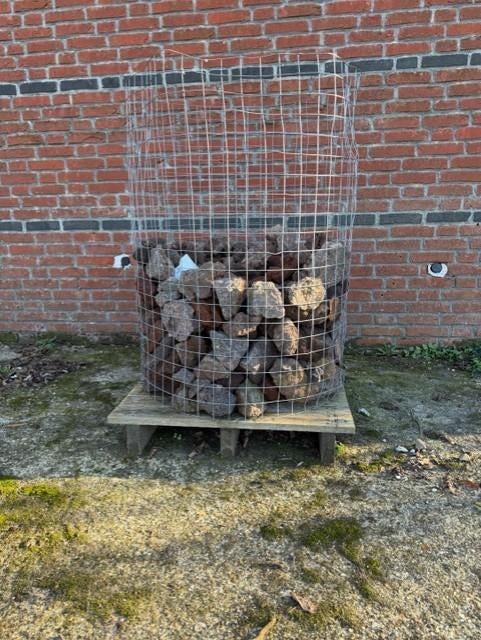 lava brokken, Tuin en Terras, Grind, Keien en Split, Zo goed als nieuw, Overige typen, Antraciet, Lava, Verzenden