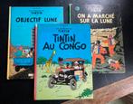 Tintin (Kuifje) albums 3x, Meerdere stripboeken, Ophalen of Verzenden, Gelezen