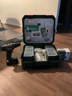 Bosch accuboormachine UniversalDrill 18 + SystemBox, Ophalen, Zo goed als nieuw, Boor- en Schroefmachine