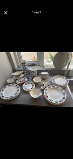 Boerenbont servies, Ophalen