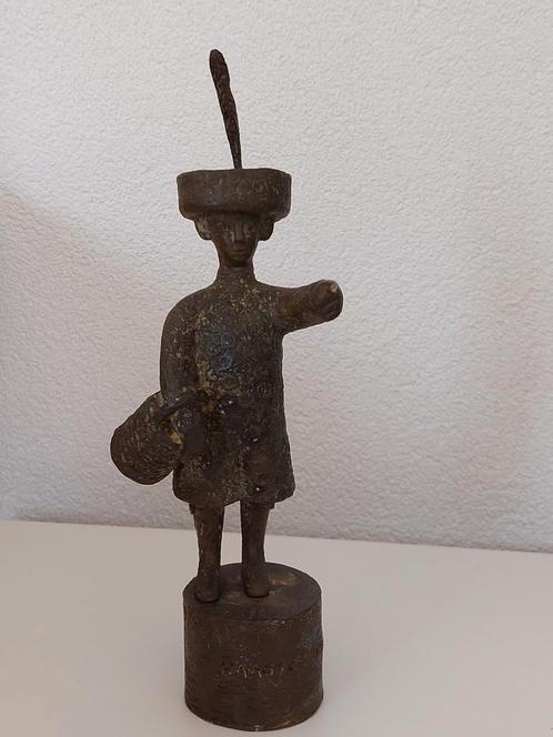 HAAGSE JANTJE BRONS BEELD, Antiek en Kunst, Antiek | Koper en Brons, Brons, Ophalen of Verzenden