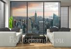 New York fotobehang Window View, Uitzicht op New York behang, Verzenden, Minder dan 10 m², New York behang, Amerika