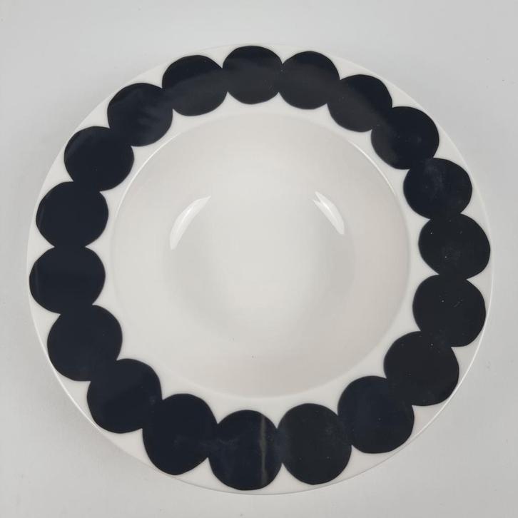 Marimekko Räsymatto diep bord, Huis en Inrichting, Keuken | Servies, Nieuw, Bord(en), Overige stijlen, Keramiek, Ophalen