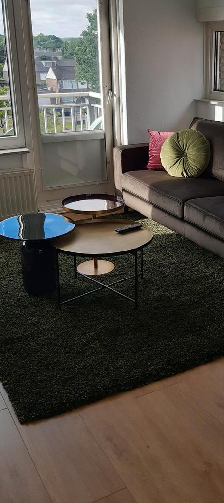 Groen vloerkleed - Vindum IKEA, Huis en Inrichting, Stoffering | Tapijten en Kleden, Zo goed als nieuw, 150 tot 200 cm, 200 cm of meer