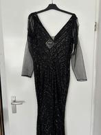 Elegante zwarte jurk - Maat L, Kleding | Dames, Jurken, Zwart, Maat 42/44 (L), Ophalen of Verzenden, Zo goed als nieuw