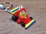 Sleutelhanger : Spongebob in racewagen !!, Info@keycharms.nl, Overige typen, Nieuw, Medemblik