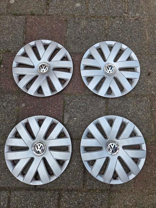 TEAB: 4 wieldoppen + velgen Volkwagen Polo 6R, Auto diversen, Wieldoppen, Gebruikt, Ophalen