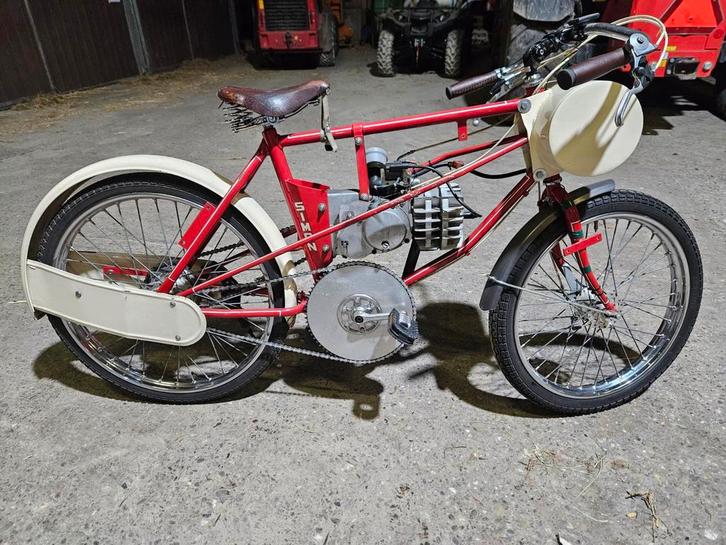 Vintage Derny Bromfiets - Uniek! Derny stayeren gangmaker, Fietsen en Brommers, Brommers | Oldtimers, Overige merken, Ophalen of Verzenden