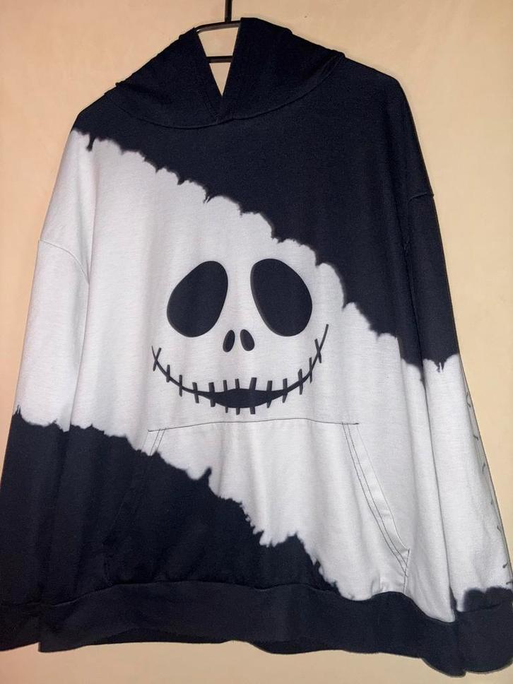 Jack Skellington trui leuk vooral nu met de Halloween, Kleding | Dames, Truien en Vesten, Zo goed als nieuw, Maat 38/40 (M), Zwart