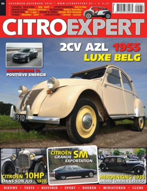CitroExpert 84 2CV AZL, SM, ID Normale, Traction taxi, 10HP, Boeken, Auto's | Folders en Tijdschriften, Nieuw, Citroën, Ophalen of Verzenden