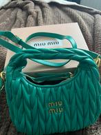 Miu miu tas groen, Ophalen of Verzenden, Zo goed als nieuw